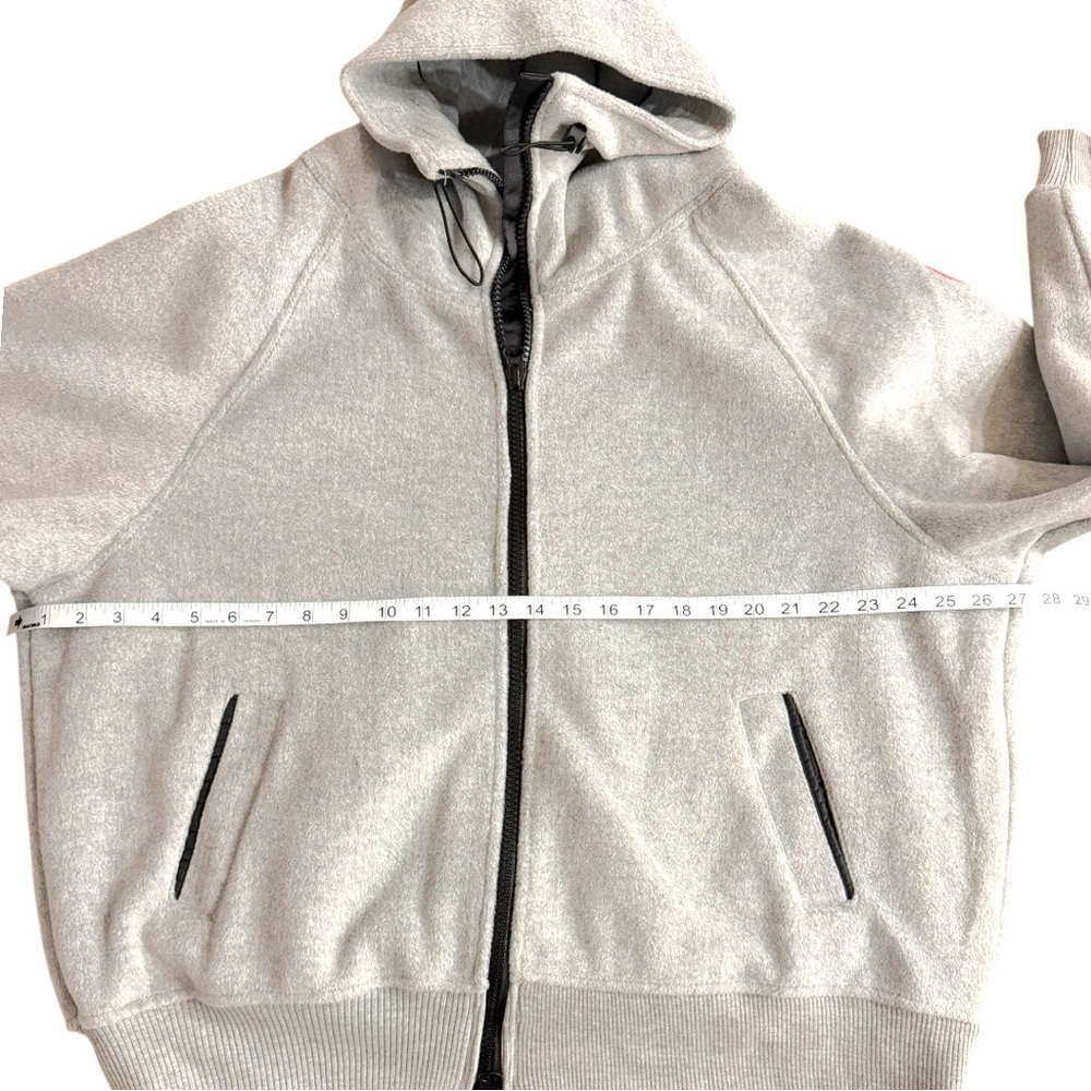 Canada Goose Women’s Kind Fleece Chilliwack Bomber Mist Grey Size XL - Picture 13 of 15